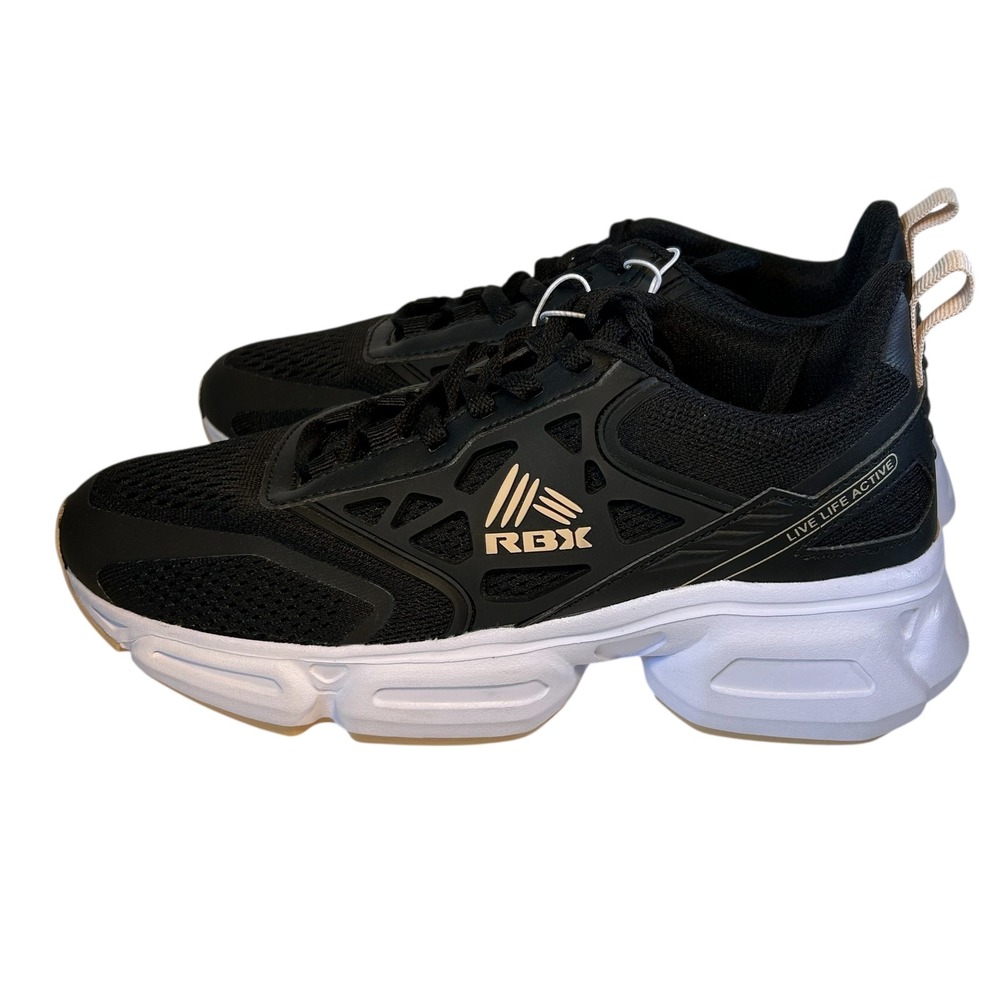 RBX Women's Running Shoes Athletic Sneakers Walking Comfort Black Size 7 Zelia - Picture 7 of 11